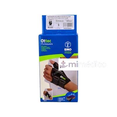 OTTEC MUÑEQ INMO PULGAR T/S 13-15CM DRCHA NGR EMO