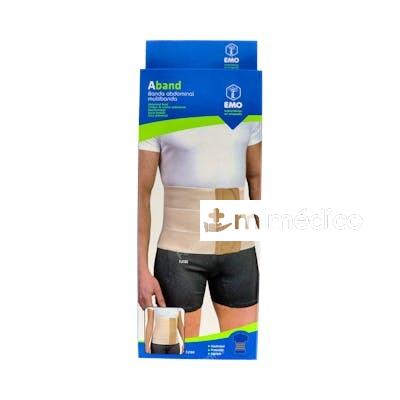 FAJA ABDOMINAL 3 BANDAS T/XL 120-140CM BEIGE FJ183 EMO
