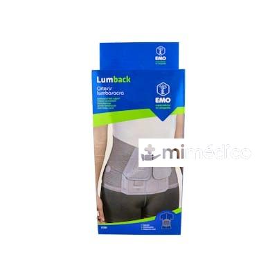 FAJA LUMBOSACRA SEMIRIGIDA T/S 75-83CM BEIGE LS301 EMO