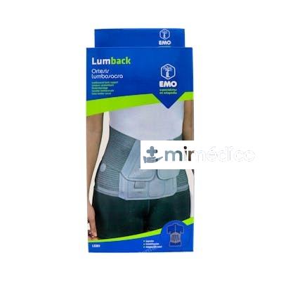 FAJA LUMBOSACRA SEMIRIGIDA T/M 85-91CM BEIGE LS301 EMO