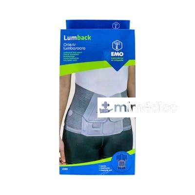 FAJA LUMBOSACRA SEMIRIGDA T/3XL 115-126CM BG LS301 EMO
