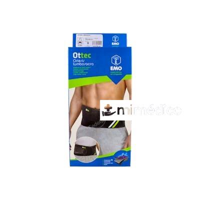 EMO OTTEC FAJA LUMBOSACRA T/M 75-90CM NGR (FJ531) EMO