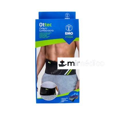 OTTEC FAJA LUMBOSACRA T/XL 105-120CM NGR (FJ531) EMO