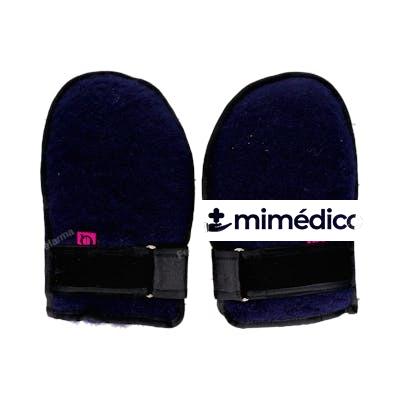QBIO MANOPLA ANTIESC SUAPEL T/M 17,5-27,5 AZUL 2 UN (110113) QBIO