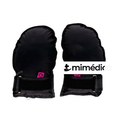 QBIO MANOPLA ANTIESC TRANSPIR T/M 17,5X27,5 CM GRAFITO 2 UN QBIO