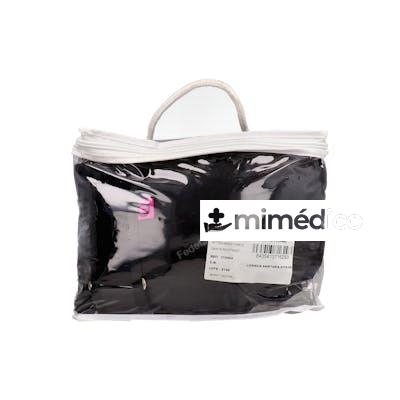QBIO MANOPLA ANTIESCARAS TRANSPIRABLE T/L 20X29,5 CM GRAFITO QBIO