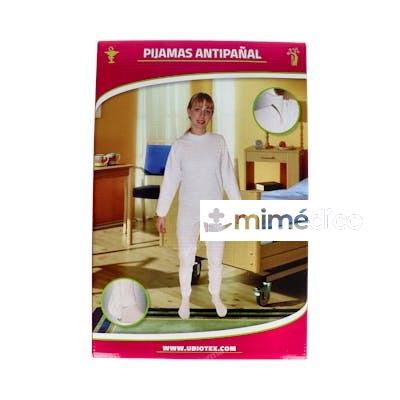 QBIO PIJAMA ANTIPAÑAL SANITIZED LARGO M/LAR T/S BLANCO (201 QBIO