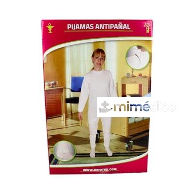 QBIO PIJAMA ANTIPAÑAL SANITIZED LARGO M/LAR T/M BLANCO (201 QBIO