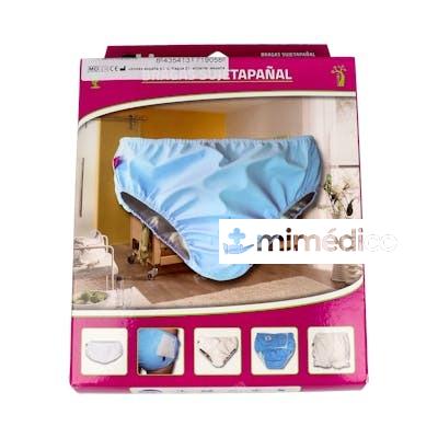 QBIO BRAGA SUJETA PAÑAL IMPERMEABLE T/S 66-93 CM BLANCO (20 QBIO