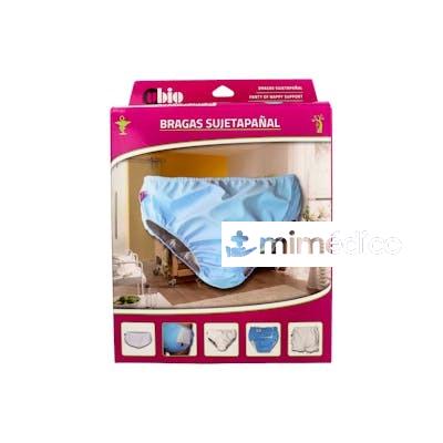 QBIO BRAGA SUJETA PAÑAL IMPERMEABLE T/ L 89-133 BLANCO (204 QBIO