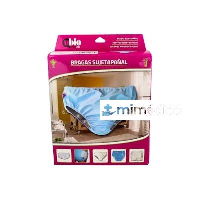 QBIO BRAGA SUJETA PAÑAL IMPERMEABLE T/XL 95-140 BLANCO (204 QBIO