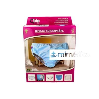 QBIO BRAGA SUJETA PAÑAL IMPERMEABLE T/XXL 108-150 BLANCO (2 QBIO