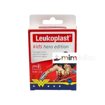 LEUKOPLAST KIDS HERO WONDER WOMAN 6 CM X 1M BSN MEDICAL