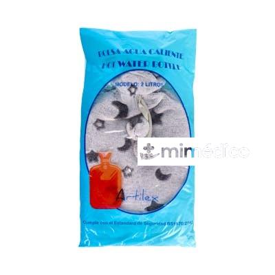 BOLSA AGUA CALIENTE FORRADA VELOURS 2 L (BS1972) CARBO VITAL