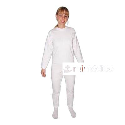 QBIO PIJAMA ANTIPAÑAL SANITIZED LARGO M/LARGA T/XL BLANCO ( QBIO