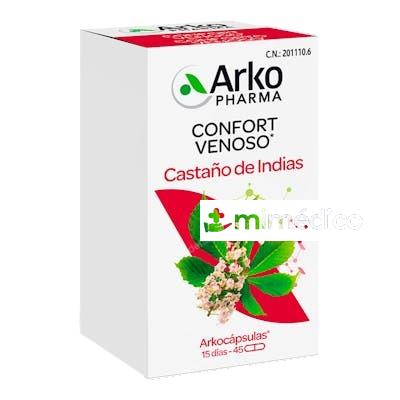 ARKOCAPSULAS CASTAÃƒ?O INDIAS 45 CAPS BIO ARKOPHARMA
