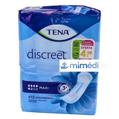 PROMOBOX TENA DISCREET MAXI 12 BOLSAS 12 UN TENA