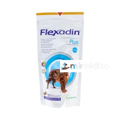 FLEXADIN PLUS PERRO GRANDE 30 CHEWS VET VETOQUINOL VET