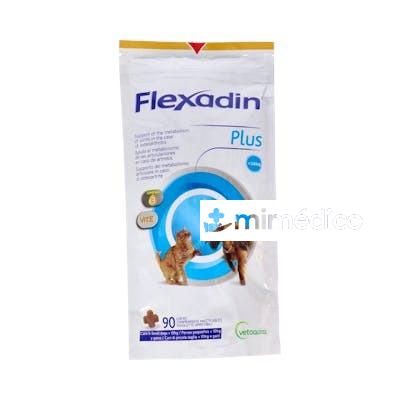 FLEXADIN PLUS PERRO PEQ/GATO 90 CHEWS VET VETOQUINOL VET