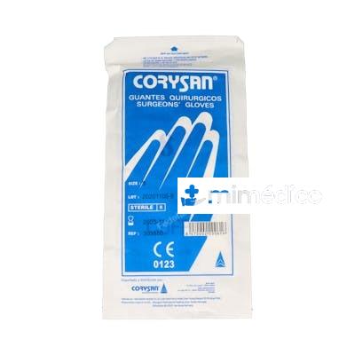 CORYSAN GUANTES CIRUGIA LATEX BLANCO C/POLVO EST T/8 2 UN CORYSAN