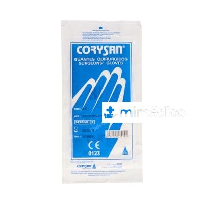 CORYSAN GUANTES CIRUGIA LATEX BLANCO C/POLVO EST T/8.5 2 UN CORYSAN
