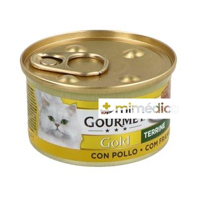 ALIMENTO PURINA GOURMET GOLD TERRINE POLLO 24X85 G VET PURINA VET