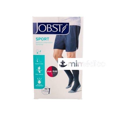 CALCETIN SPORT CCL1 ROSA/GRIS T/S 2 UN (75289-60) JOBST