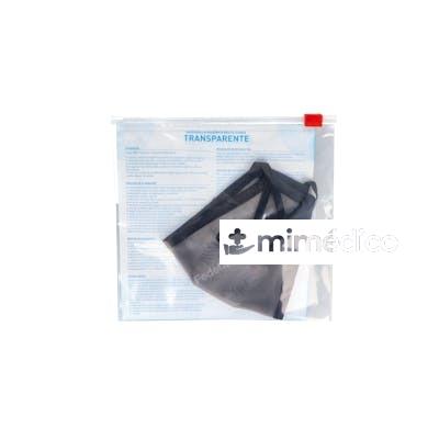 MASCARILLA HIGIENICA MST TRANSP ADULTO OSCURECIDA T/M 1 UN MST