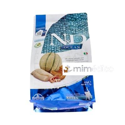 ALIMENT  OCEAN LG GATO BACALAO MELON PUMPKN 300 G VET FARMINA VET