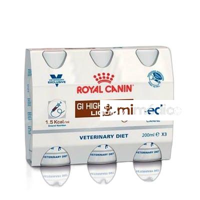 ALIMENT ROYAL CANIN LIQUID CANINE GASTRO I. HIGH E. 3X200 ML ROYAL CANIN VET