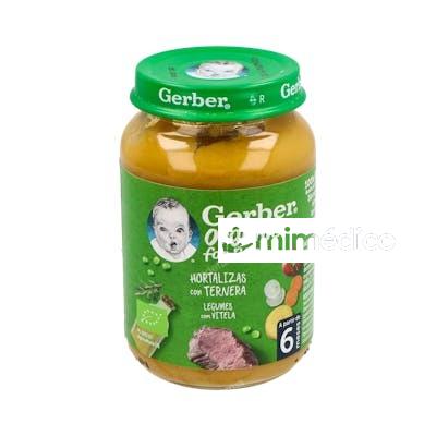 GERBER ORG HORTALIZAS TERNERA 190 G GERBER