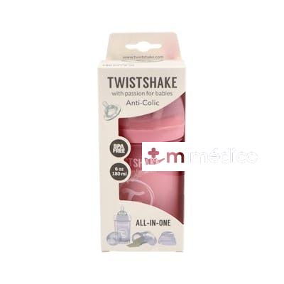 TWISTSHAKE BIBERON ANTI-COLIC B/ANCHA SILI T/S +0 M 180 ML R TWISTSHAKE