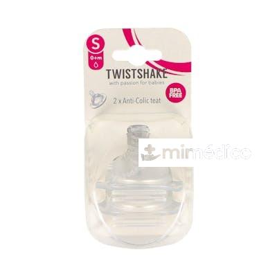 TWISTSHAKE TETINA ANTI-COLICO PEQUENA +0M TWISTSHAKE