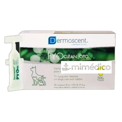 DERMOSCENT PYOCLEAN OTO 10AMPOLLAS DE 5 ML VET LETI VET