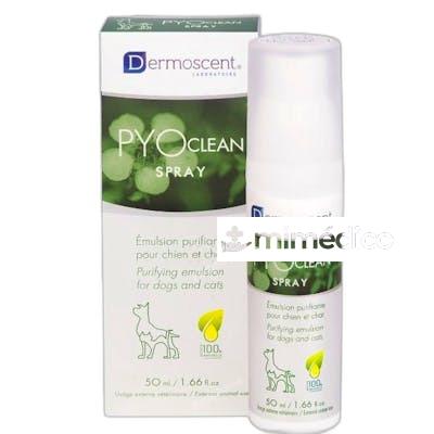 DERMOSCENT PYOCLEAN SPRAY 50 ML VET LETI VET