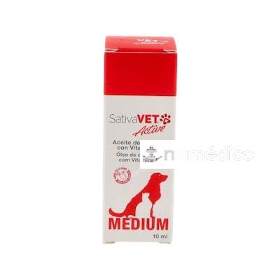 SATIVAVET ACTIVE MEDIUM 10 ML VET SATIVAVET VET