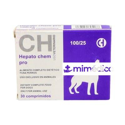 HEPATO CHEM PRO 100/25 30 COMP CHEMICAL IBERICA VET CHEMICAL IBERICA VET