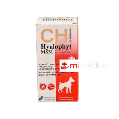 HYALOPHYT MSM RAZAS MEDIANAS 120 COMP VET CHEMICAL IBERICA VET