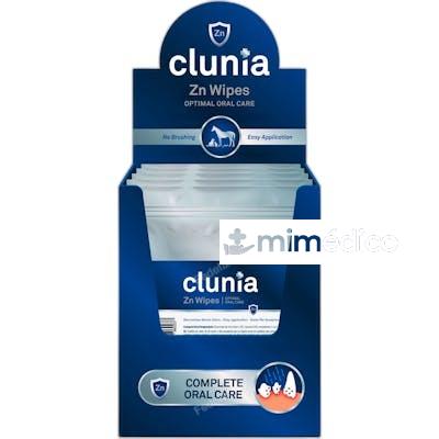 CLUNIA ZN WIPES DISPLAY 10 TOALLITAS 20 BOLSAS INDIVIDUALES VETNOVA VET