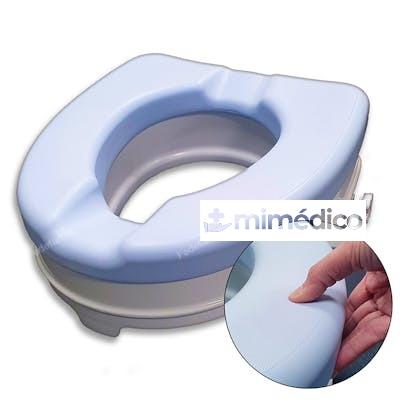 AYUDAS ASIENTO ELEVADOR WC 10 CM BLANDO (AD509F) AY.TECNO DINAMICAS