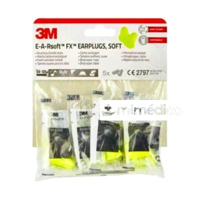 3M TAPONES SUAVES RUIDO FX 5 PARES 3M