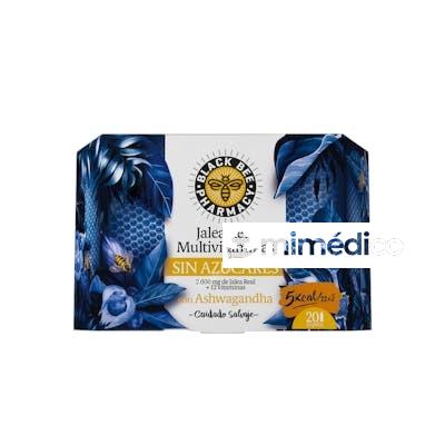 BLACK BEE JALEA REAL MULTIVITAMINAS SIN AZUCARZUCAR 20 AMP BLACK BEE