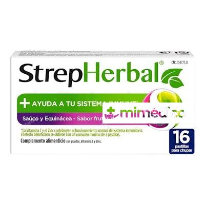 STREPHERBAL SAUCO Y EQUINACEA 16 PAST CHUPAR STREPHERBAL