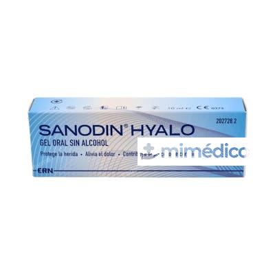 SANODIN HYALO GEL ORAL SIN AZUCARLCOHOL 10 ML ERN