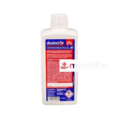 DESINCLOR CLORHEXIDINA AQUOSA 2% 500 ML VET QUIMXEL VET
