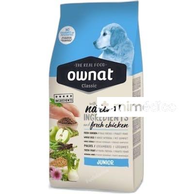 ALIMENT OWNAT PERROS CLASSIC JUNIOR 15 KG VET OWNAT VET