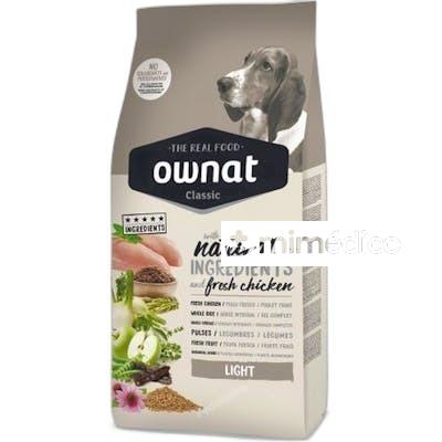 ALIMENT OWNAT PERROS CLASSIC LIGHT 4 KG VET OWNAT VET