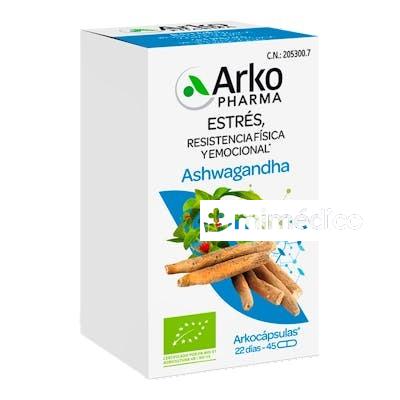 ARKOCAPSULAS ASHWAGANDHA BIO 45 ARKOPHARMA