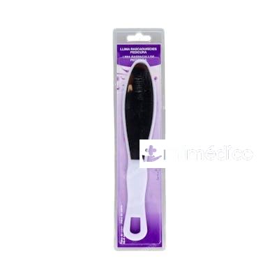 LIMA RASPACALLOS PEDICURA NEGRA 22,8 CM FARMASELF