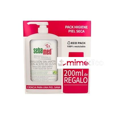 SEBAMED PR EMUL OLIVA 1L+200 ML REG** SEBAMED